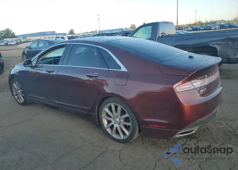 2015 Lincoln Mkz из США, поврежденный, VIN 3LN6L2GK3FR624593